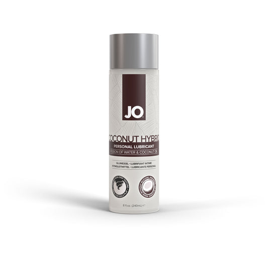 JO Coconut Hybrid - Original - Lubricant 8 floz / 240 mL - Sheets Optional