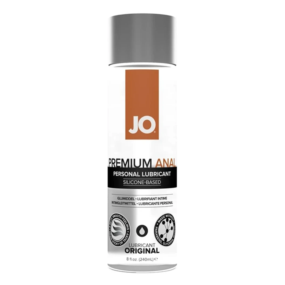 JO Anal Premium Silicone 8oz - Sheets Optional