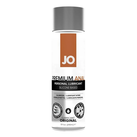 JO Anal Premium Silicone 8oz - Sheets Optional