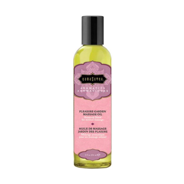 Kama Sutra Massage Oil Pleasure Garden 8oz - Sheets Optional