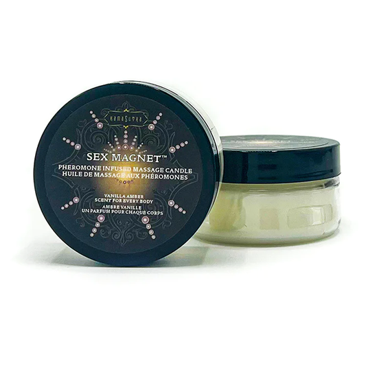 SEX MAGNET Pheromone Massage Candle 1.7 oz / 48g - Sheets Optional