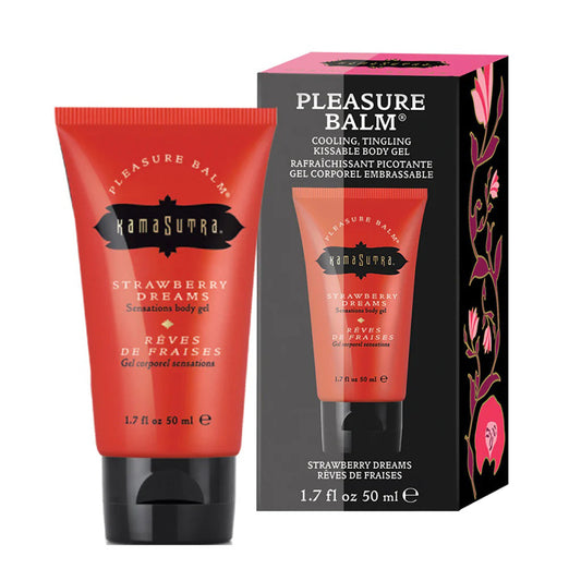 Pleasure Balm Sensations Strawberry Dreams - Sheets Optional