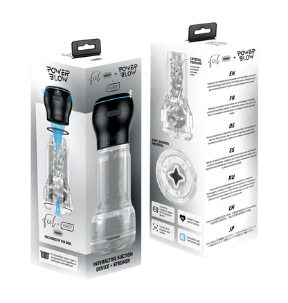 Powerblow + Pocket Stroker Crystal - Sheets Optional