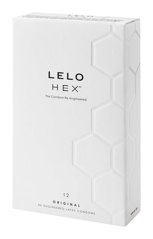 HEX Original Condoms, 12 Pack - Sheets Optional