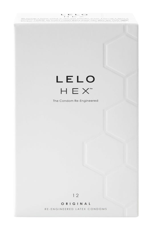 HEX Original Condoms, 12 Pack - Sheets Optional