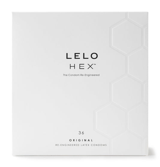 HEX Original Condoms, 36 Pack - Sheets Optional