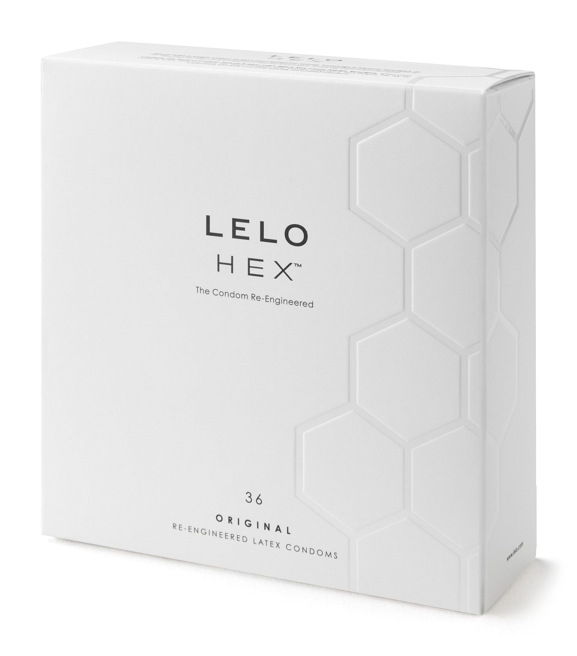 HEX Original Condoms, 36 Pack - Sheets Optional