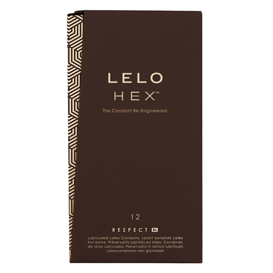 HEX Respect XL Condoms, 12 Pack - Sheets Optional