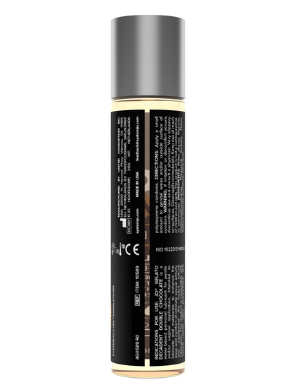 JO Gelato - Decadent Double Chocolate - Lubricant 1 floz / 30 mL - Sheets Optional