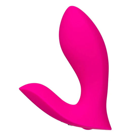 FLEXER BLUETOOTH INSERTABLE DUAL PANTY VIBRATOR - PINK - Sheets Optional