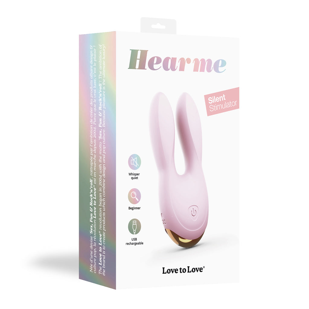 HEAR ME - BABY PINK - Sheets Optional