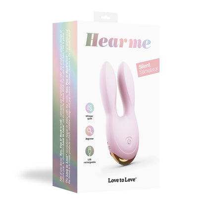 HEAR ME - BABY PINK - Sheets Optional