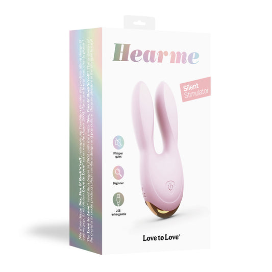 HEAR ME - BABY PINK - Sheets Optional