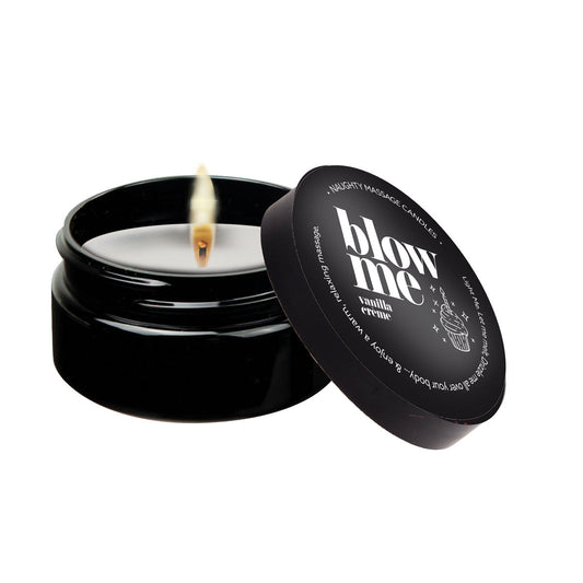Blow Me - Naughty Mini Massage Candle - Sheets Optional