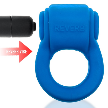 REVRING, ring with vibe, TEAL ICE w/ Black Vibe - Sheets Optional