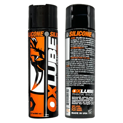 THICK Silicone, OXLube, 8.5 oz - Sheets Optional