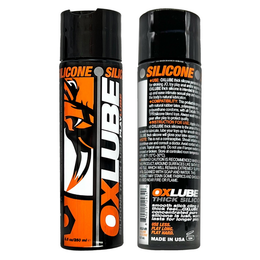 THICK Silicone, OXLube, 4.4 oz - Sheets Optional