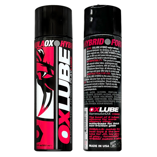 FormulaOX HYBRID, OXLube, 4.4 oz - Sheets Optional