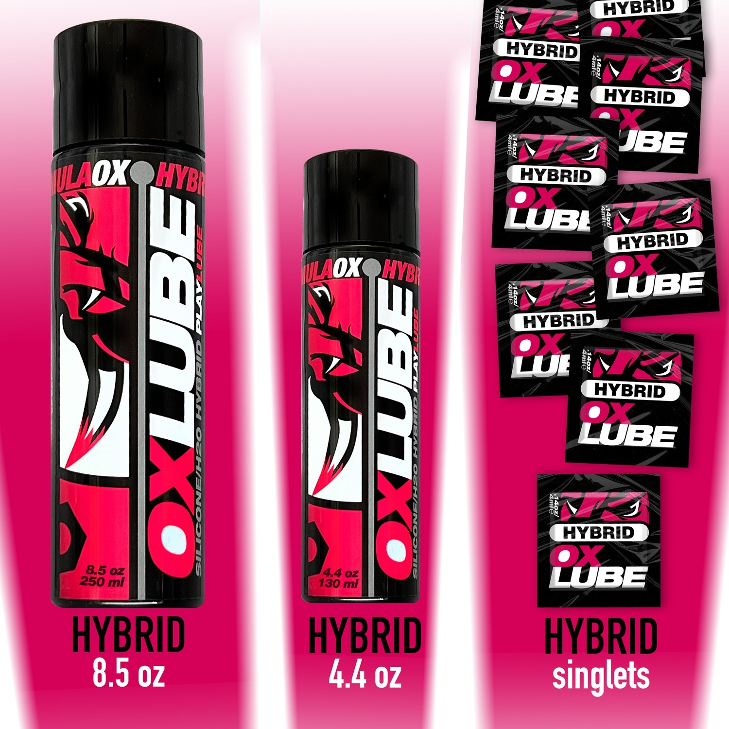 FormulaOX HYBRID, OXLube, 4.4 oz - Sheets Optional