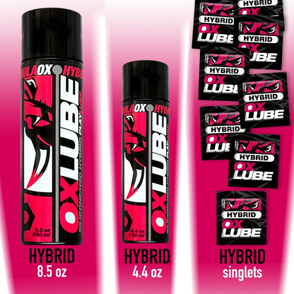 FormulaOX HYBRID, OXLube, 4.4 oz - Sheets Optional