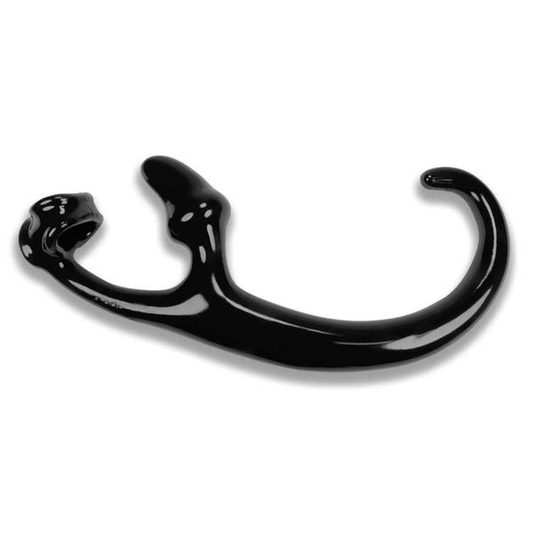 ALIEN TAIL, butt plug + sling, BLACK - Sheets Optional