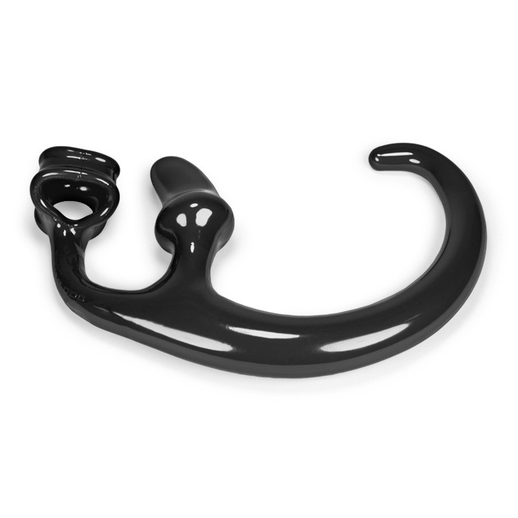 ALIEN TAIL, butt plug + sling, BLACK - Sheets Optional