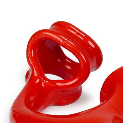 ALIEN TAIL, butt plug + sling, RED - Sheets Optional