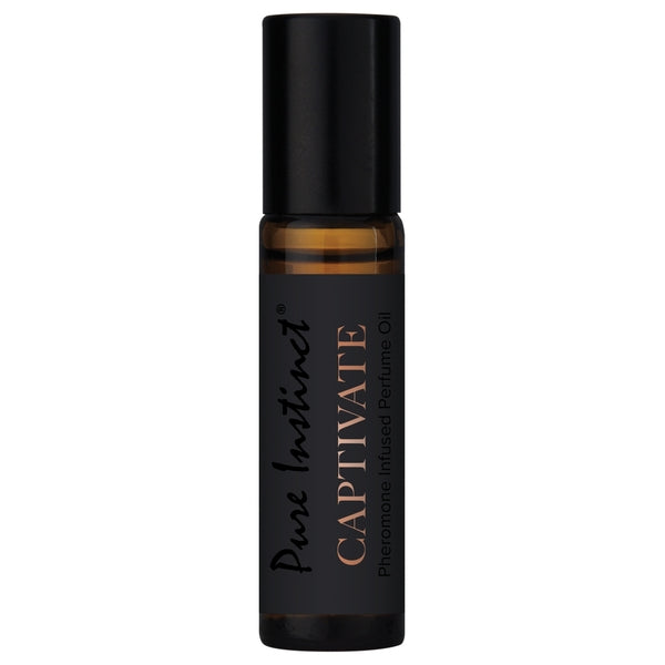 Captivate -10.2ml Pure Instinct Men's Collection Pheromone Perfume Oil - Sheets Optional