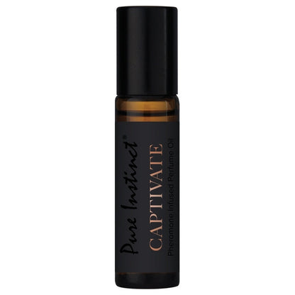 Captivate -10.2ml Pure Instinct Men's Collection Pheromone Perfume Oil - Sheets Optional