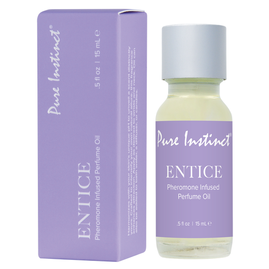 Entice .5oz | 15mL - Pheromone Infused Perfume Oil - Sheets Optional