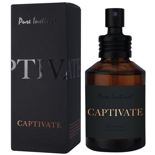 Captivate - 60ml Pure Instinct Men's Collection Pheromone Perfume - Sheets Optional