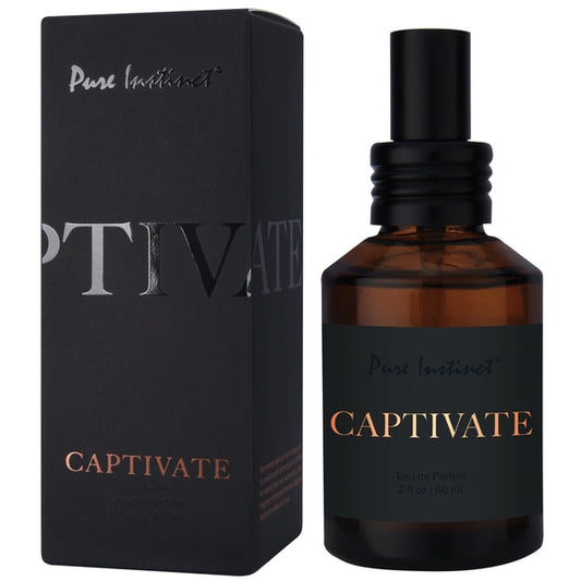 Captivate - 60ml Pure Instinct Men's Collection Pheromone Perfume - Sheets Optional