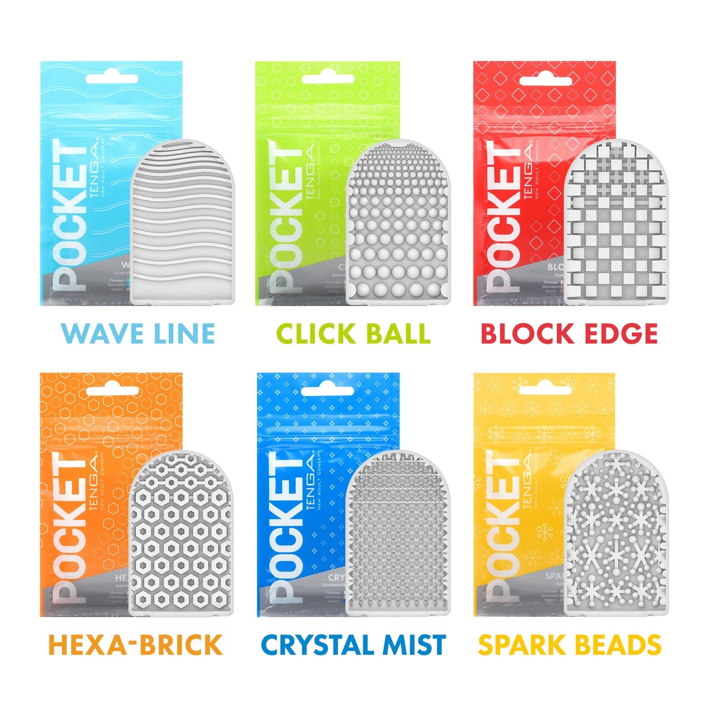 POCKET TENGA WAVY LINE - Sheets Optional
