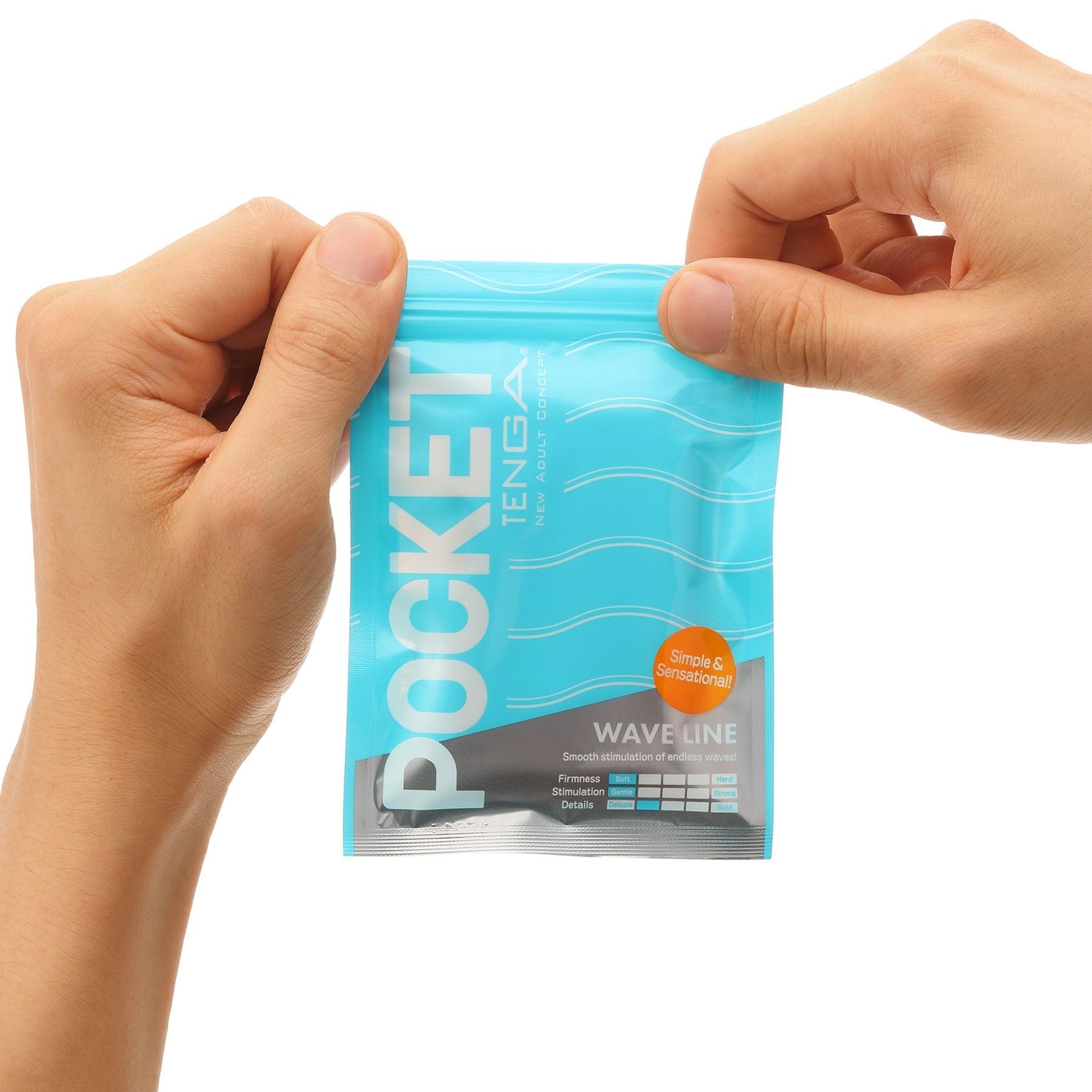 POCKET TENGA WAVY LINE - Sheets Optional
