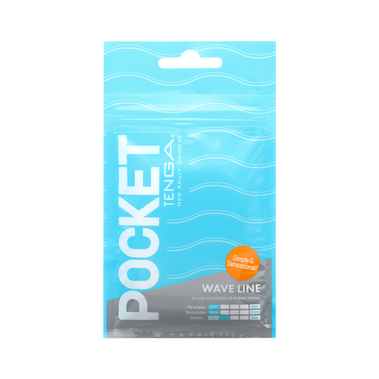 POCKET TENGA WAVY LINE - Sheets Optional