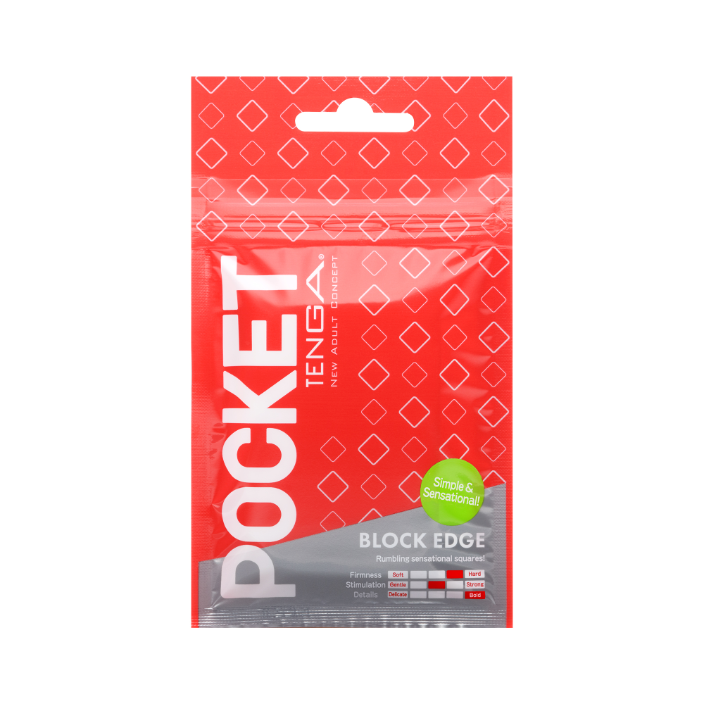 POCKET TENGA BLOCK EDGE - Sheets Optional
