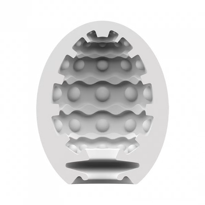 Masturbator Egg 3er Set (Bubble) Violet - Sheets Optional