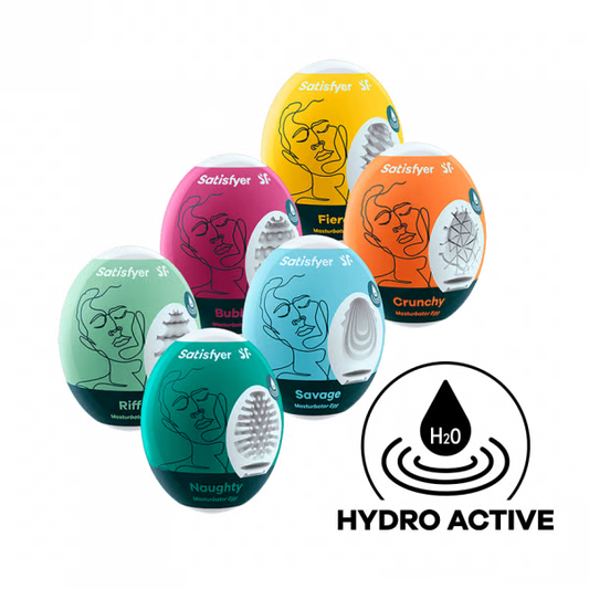 Masturbator Egg 6er Set (Assorted) Assorted - Sheets Optional