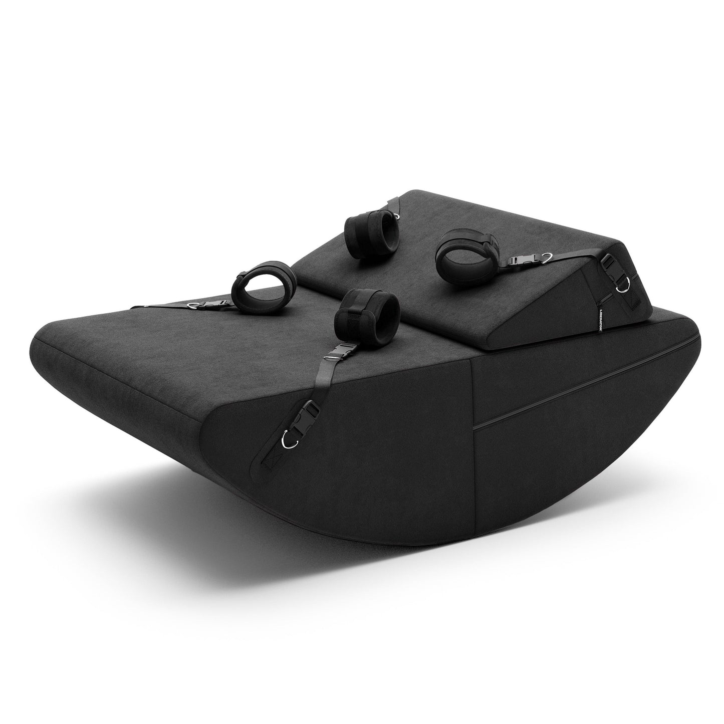 Scoop Rocker Combo Sex Positioning Shape Valkyrie Edition - Black - Sheets Optional