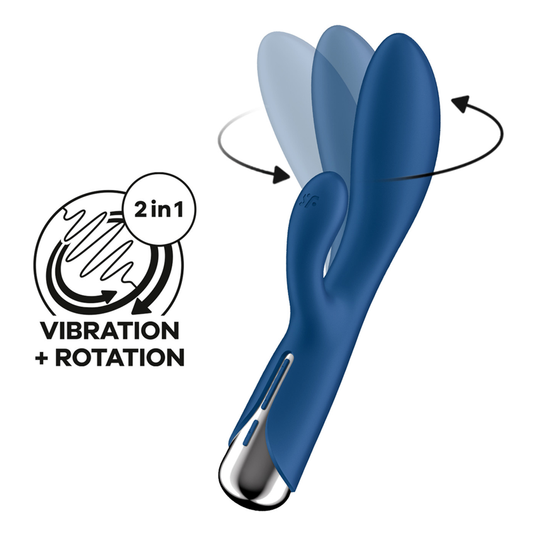 Spinning Rabbit 1 - Blue - Sheets Optional