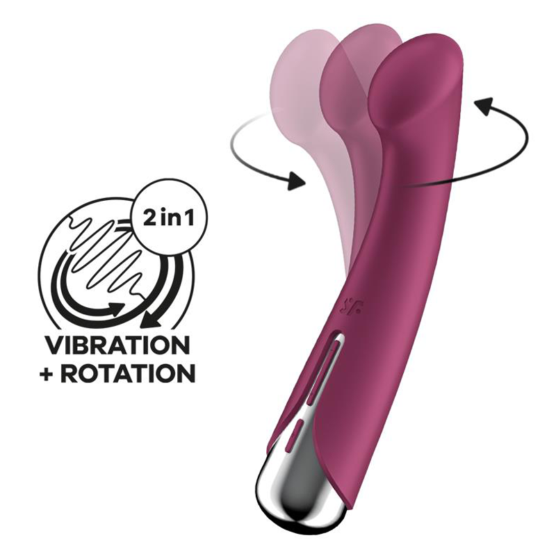 Spinning G-Spot 1 - Red - Sheets Optional