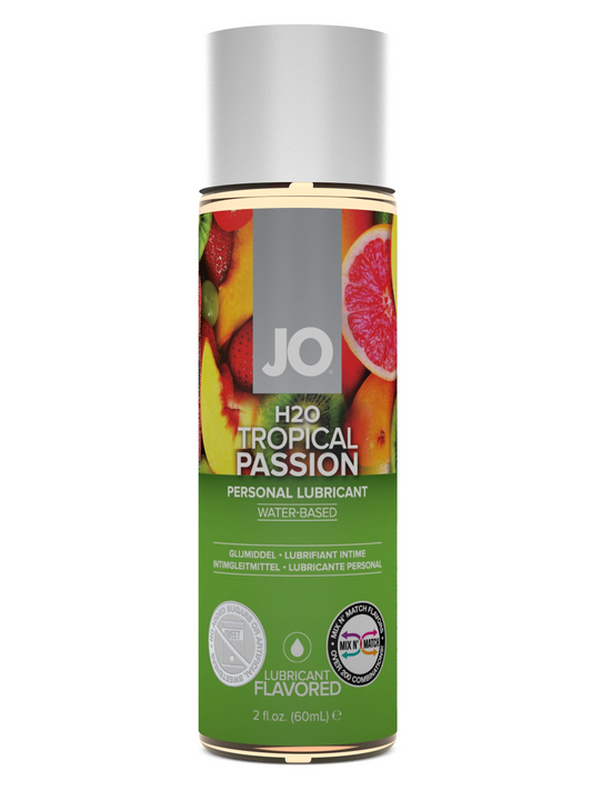 JO H2O - Tropical Passion - Lubricant 2 floz / 60 mL - Sheets Optional