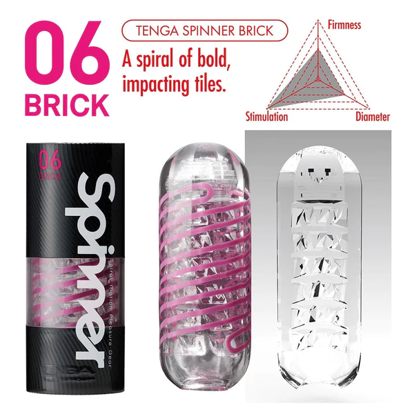 Spinner 06 BRICK - Sheets Optional