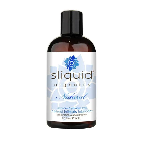Sliquid Organics Natural Lubricant 8.5oz - Sheets Optional