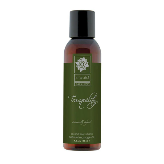 Sliquid Massage Oil Tranquility 4.2oz - Sheets Optional