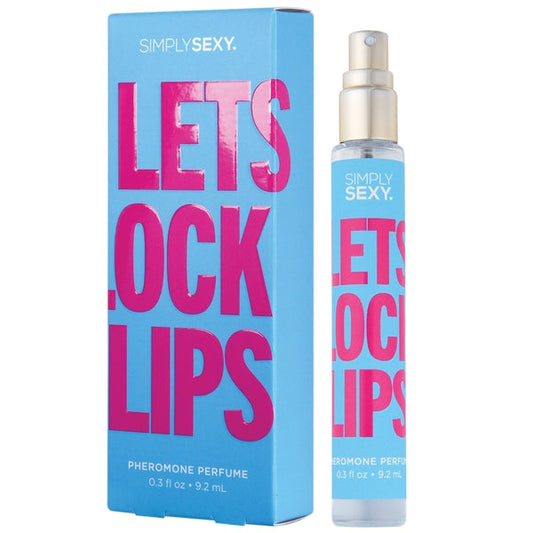LET'S LOCK LIPS Pheromone Infused Perfume - Let's Lock Lips 0.3oz | 9.2mL - Sheets Optional