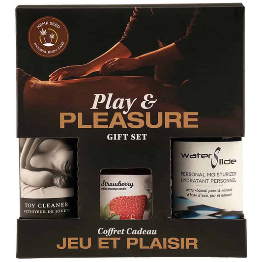 Play & Pleasure Set: Strawberry - Sheets Optional