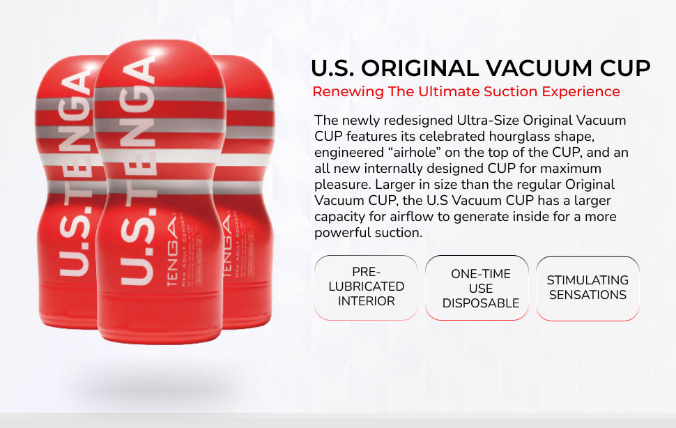 Original Vacuum Cup U.S. - Sheets Optional