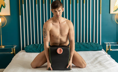 Fleshlight Top Dog Black Faux Leather - Sheets Optional