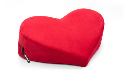 Heart Wedge Red Microvelvet - Sheets Optional